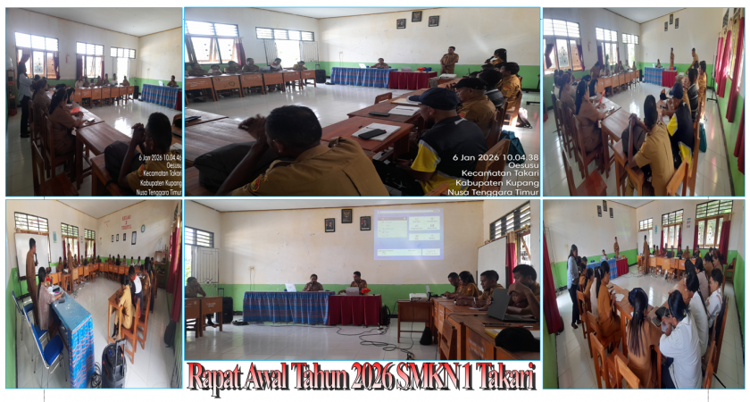 RAPAT AWAL TAHUN SMKN 1 TAKARI  TAHUN  2026