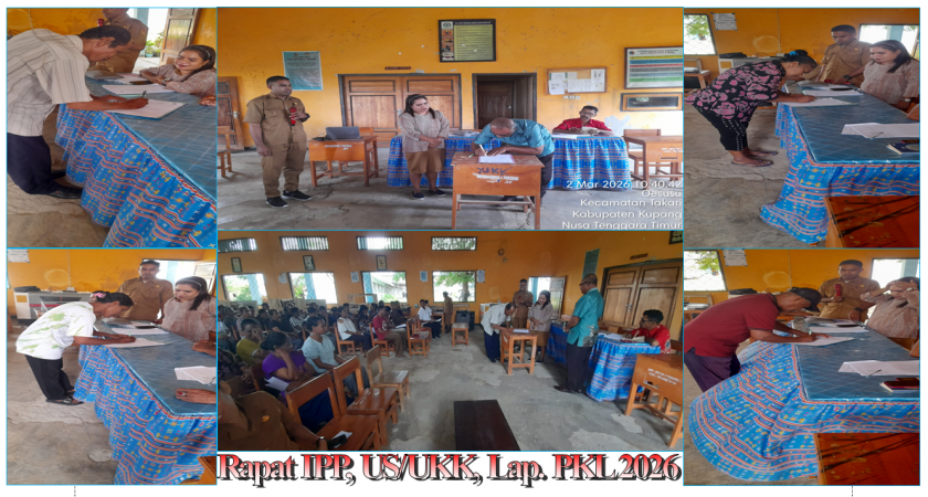 RAPAT KEPALA SEKOLAH BERSAMA DEWAN GURU, KOMITE DAN ORANG TUA/WALI  DI SMKN 1 TAKARI TAHUN  2026