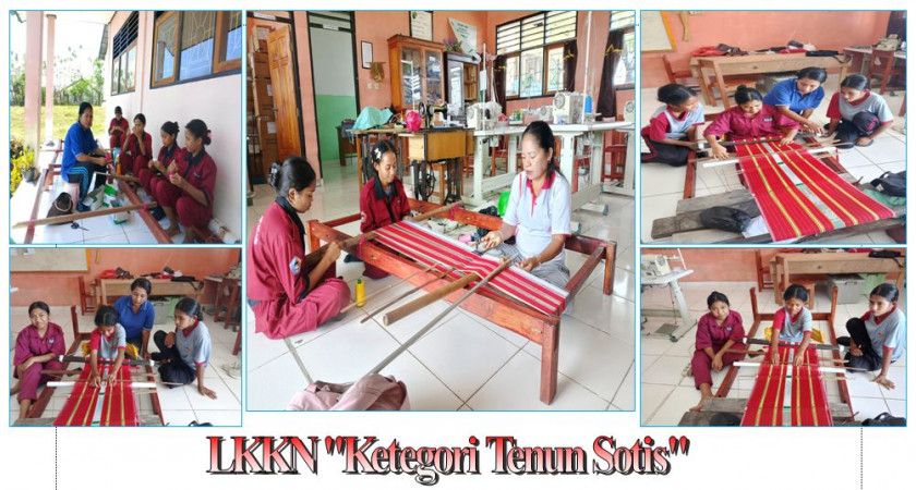 2 TIM SMKN 1 TAKARI IKUT MERAMAIKAN LOMBA KATEGORI TENUN SOTIS    TAHUN  2025