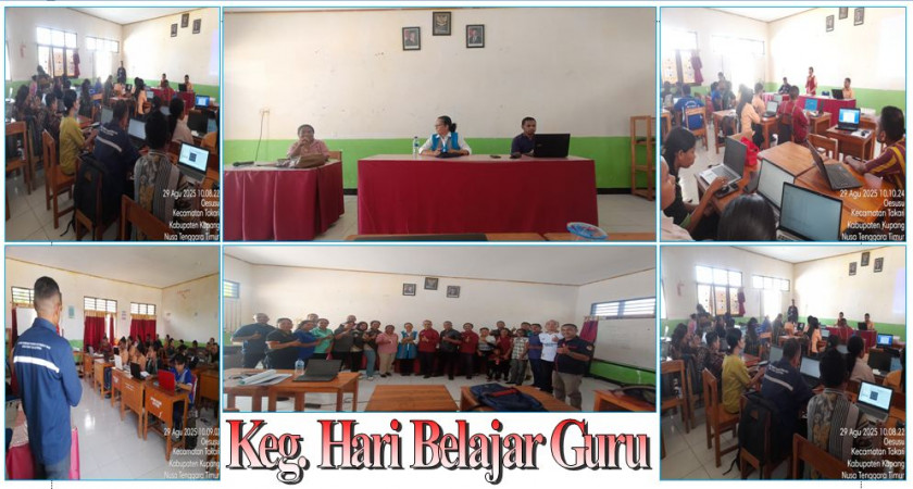 SMKN 1 TAKARI SUKSES LAKSANAKAN HARI BELAJAR GURU TAHUN 2025  UNTUK MENINGKATKAN KOMPETENSI GURU SELAMA 2 HARI