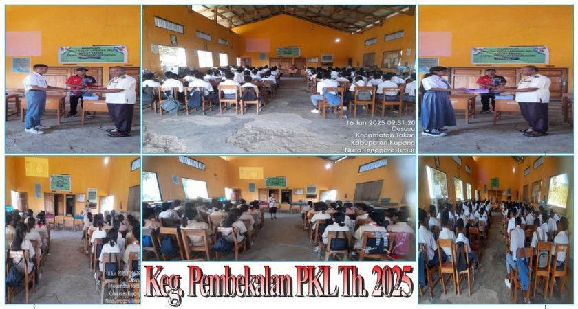 98 PESERTA DIDIK SMKN 1 TAKARI SIAP MELAKSANAKAN   PRAKTIK KERJA LAPANGAN (PKL) Tahun Pelajaran 2025/2026