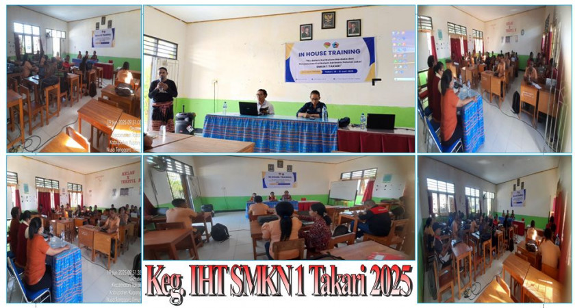 IN HOUSE TRAINING (IHT) SMKN 1 TAKARI T.P 2025/2026