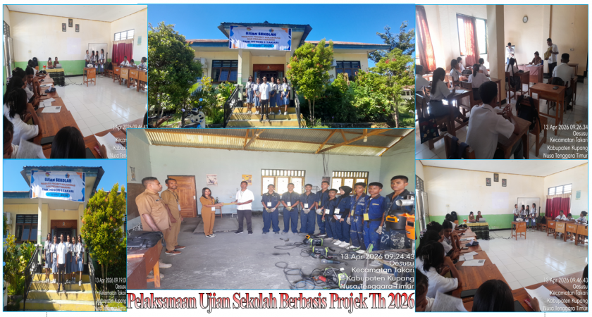 UJIAN SEKOLAH BERBASIS PROJEK (USBP) DI SMKN 1 TAKARI TAHUN 2026