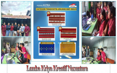 SMKN 1 TAKARI RAIH JUARA 2 DAN 3 DALAM LOMBA KRIYA KREATIF NUSANTARA  TAHUN  2025