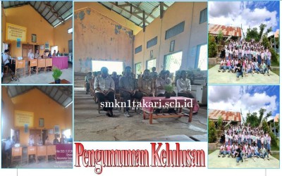 SMKN 1 TAKARI UMUMKAN KELULUSAN  PESERTA DIDIK KELAS XII T.P 2024/2025