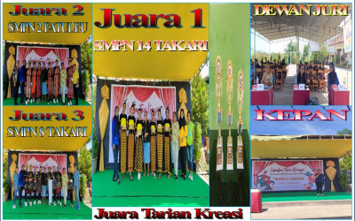 LOMBA TARIAN KREASI MEMERIAHKAN HUT SMKN 1 TAKARI Tahun 2025