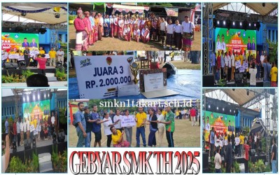 RAIH JUARA 3 GEBYAR SMK TINGKAT PROVINSI NTT TAHUN 2025