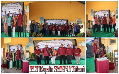 SERAH TERIMA PLH KEPALA SEKOLAH KEPADA PLT KEPALA SMKN 1 TAKARI  TAHUN  2025